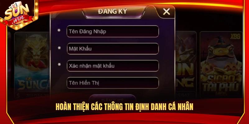 Cung cấp thông tin xác thực cá nhân