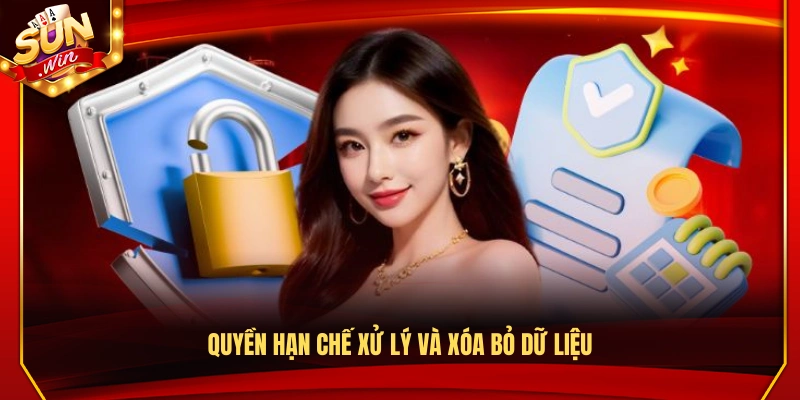 Quyền hạn chế việc xử lý và xóa dữ liệu cá nhân